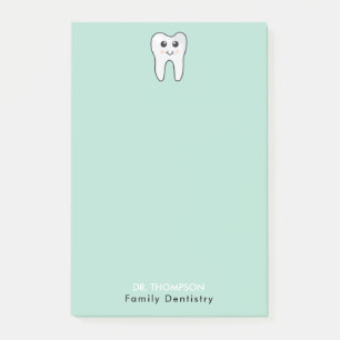 Cute Tooth Family Dentistry Post-it Notes