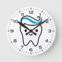 Cute Tooth with Toothpaste