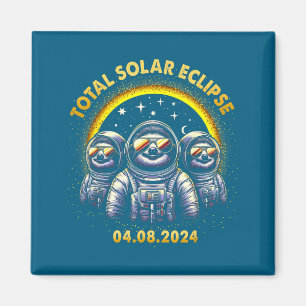 Cute Total Solar Eclipse 04 08 Magnet