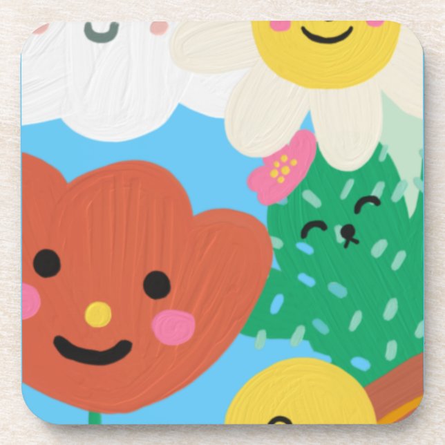 Cute Toys on Coasters – Adorable Decor for Your Dr (Front)