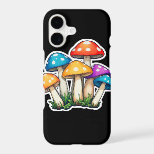 Cute Transparent Mushroom Illustration