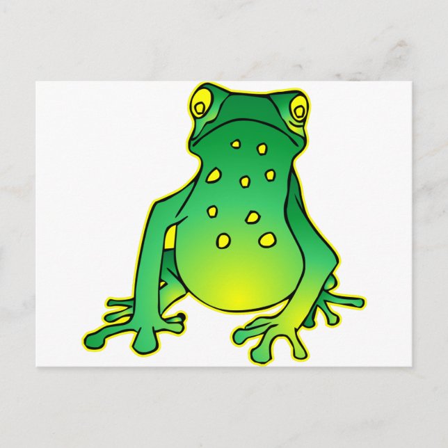 Cute Tree Frog Postcard (Front)