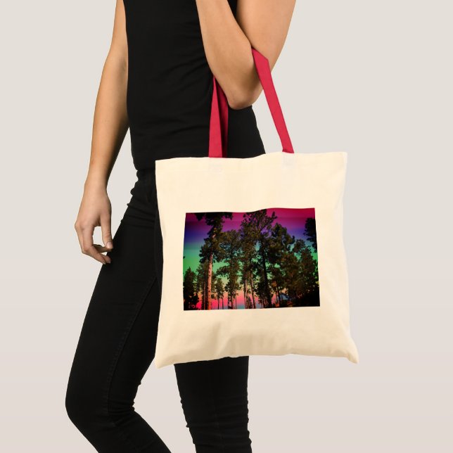Cute Tree Graphic Tote Bag (Front (Product))