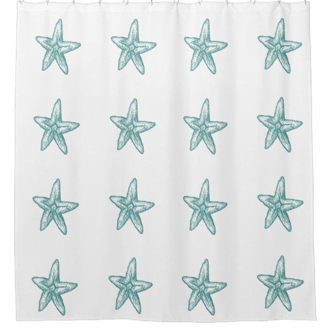 Cute trendy modern mint starfish (Front)