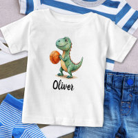 Cute Trex Playing Basketball Personalized