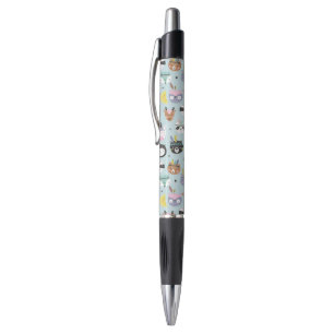 Cute Tribal Face Pattern Pen