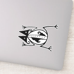 Cute tribal frog tribal art