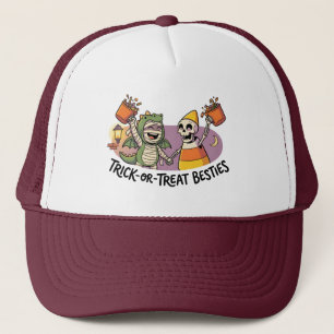 Cute Trick or Treat Squad Trucker Hat