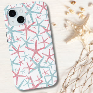 Cute Tropical Beach Pattern iPhone 15 Case