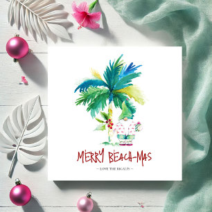 Cute Tropical Christmas Cards