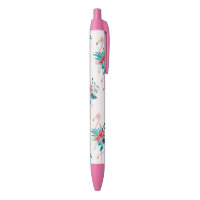 Cute Tropical Floral Flamingo Pattern