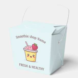 Cute Tropical Fruit Smoothies Fruit Kitchen shop Favor Box