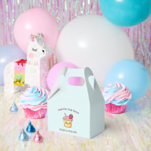 Cute Tropical Fruit Smoothies Fruit Kitchen shop Favor Box