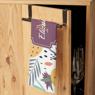 Cute Tropical Kitchen Towel