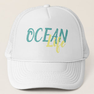 cute tropical OCEAN LIFE Trucker Hat