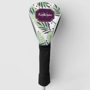 Cute Tropical Pattern Golf Head Cover
