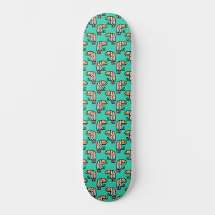 cute tropical toucan bird animal gift for kids  skateboard