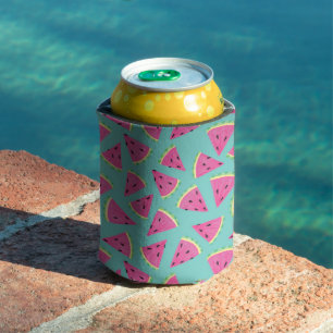 Cute Tropical Watermelon pattern Can Cooler