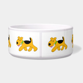 Cute  Trotting Puppy Dog Bowl (Large)
