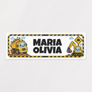 Cute Truck Custom School Name