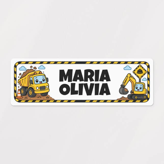 Cute Truck Custom School Name (Design 1)