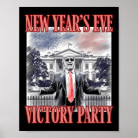 Cute Trump New Year's Eve Victory Party Fireworks