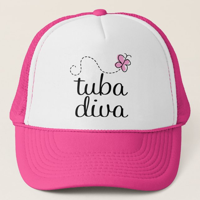 Cute Tuba Diva Cap (Front)