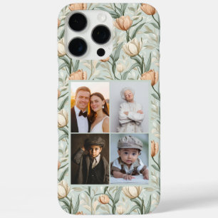 Cute Tulip Custom Photo Iphone Case For Moms
