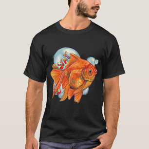 Cute Tuna Sticker â€“ Adorable Kawaii Fish Cartoon T-Shirt