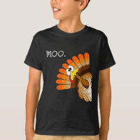 Cute turkey moo halloween thanksgiving for men