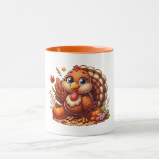Cute Turkey Mug #4