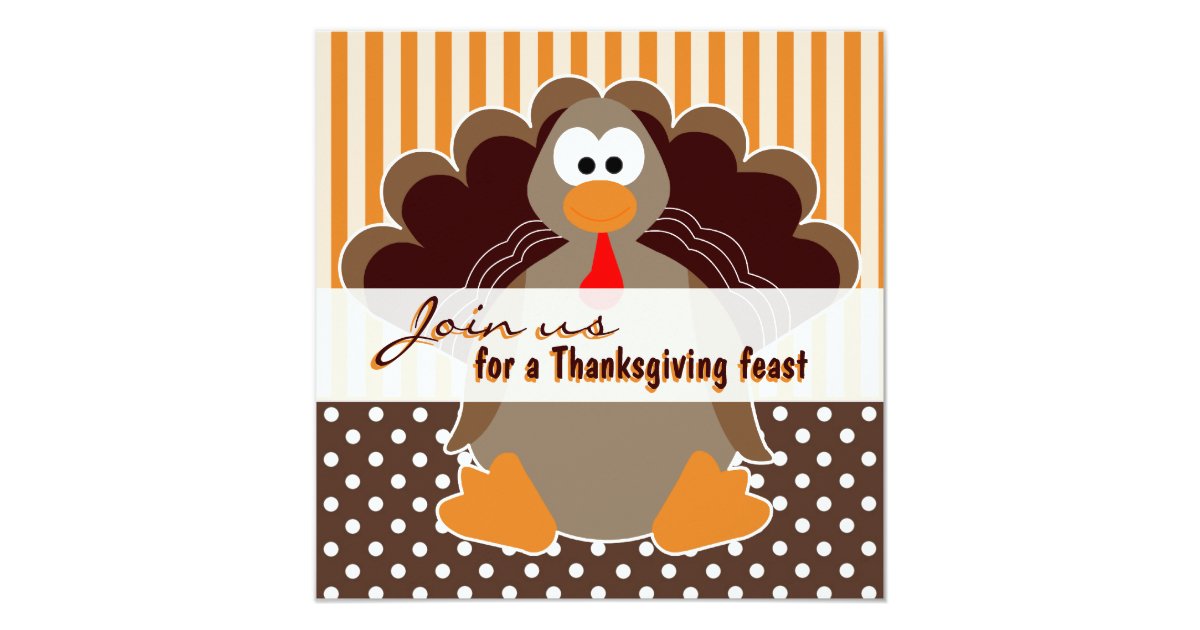 Cute Thanksgiving Invitations 5