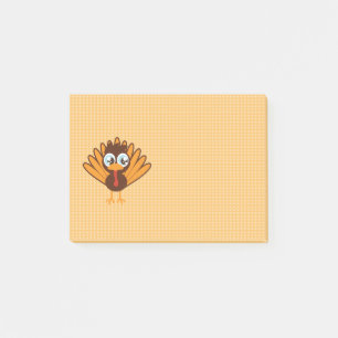 Cute Turkey   Thanksgiving    Post-it Notes