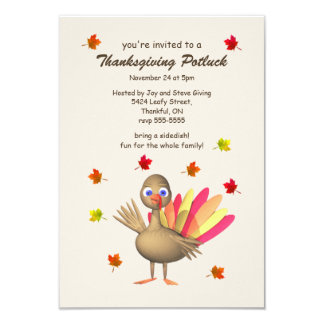 thanksgiving invitation card