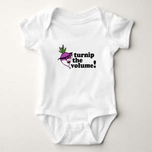 Cute! Turnip the Volume Baby Bodysuit