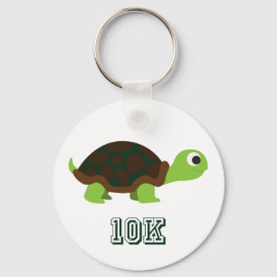 Cute Turtle 10K Keychain