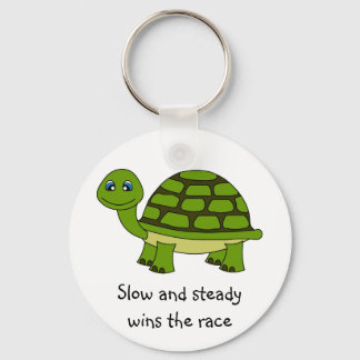 Cute Turtle Cartoon Keychain