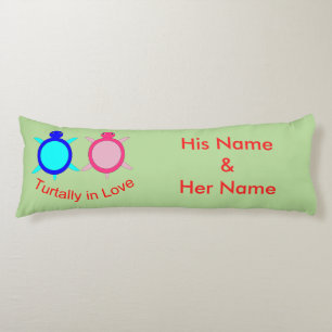 Cute Turtle Couple Body Pillow