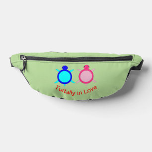 Cute Turtle Couple Fanny Pack