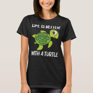 Cute Turtle For Men Women Sea Turtle Reptile Anima T-Shirt