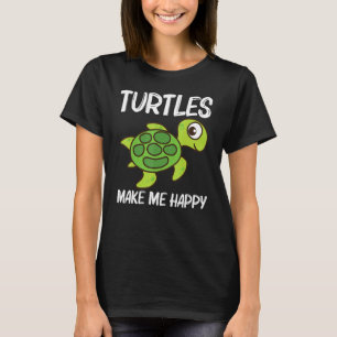 Cute Turtle For Men Women Sea Turtle Reptile Anima T-Shirt