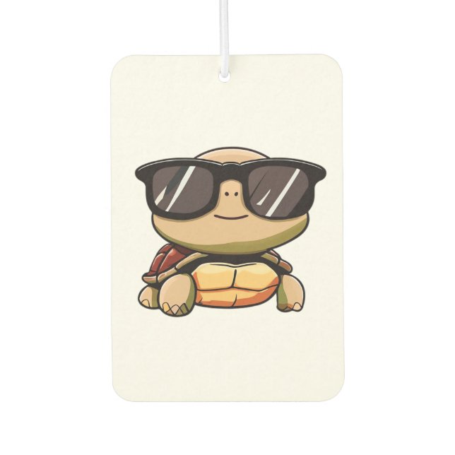 Cute Turtle Halloween 2023 sunglasses Costume Over Air Freshener (Front)