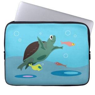 Cute Turtle Laptop Sleeve