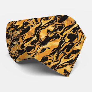 Cute turtle shell pattern tie