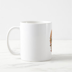 Cute Turtle Squad Rainbow Floral Vector Design_1 Coffee Mug