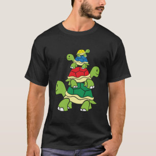 Cute Turtle Tortoises Ocean Love Sea Turtles T-Shirt