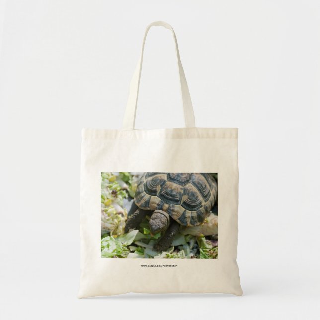 Cute Turtle Tote Bag (Front)