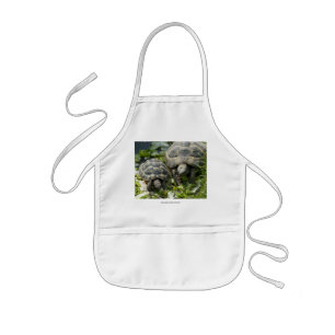 Cute Turtles Kids Apron