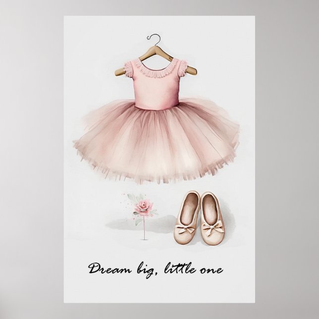 Cute tutu poster (Front)