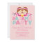 Cute TWINS Tween Pajama Birthday Party Invitation